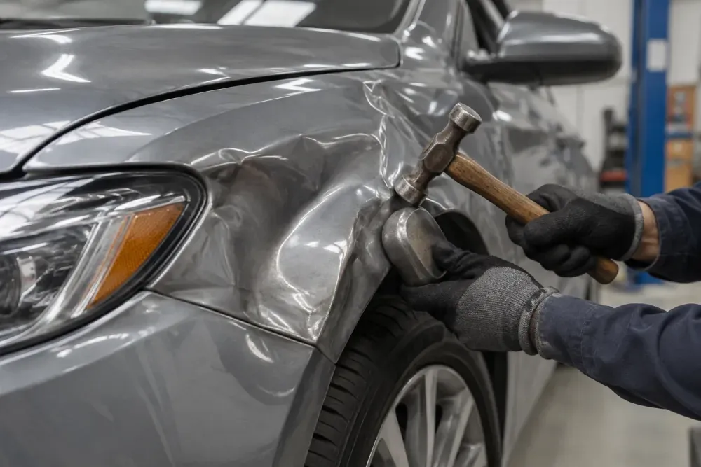 Collision Repair at On Point Auto Body, Valley Glen, CA